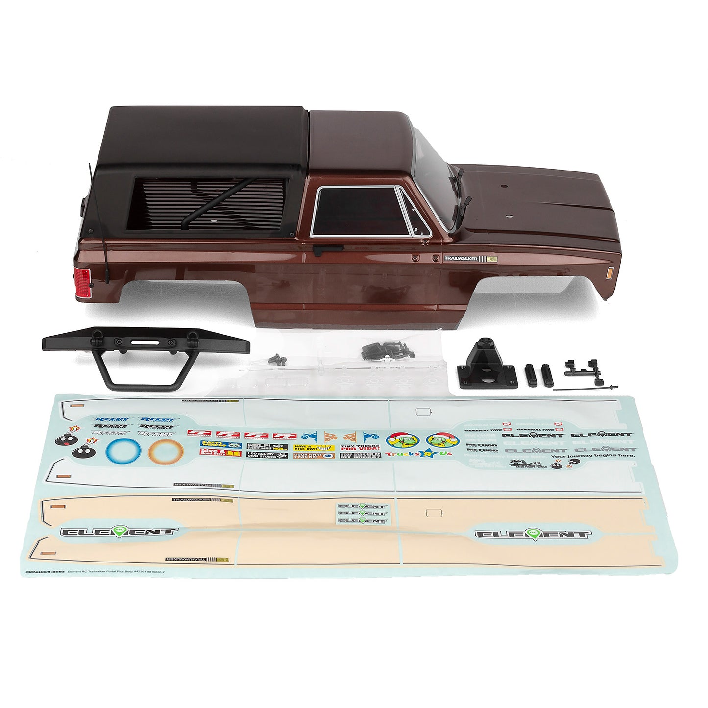ENDURO Trailwalker Portal Plus Body Set, Brown