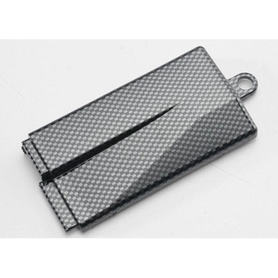 Traxxas 5523G - Battery Cover Mid Chassis Exo-Carbon