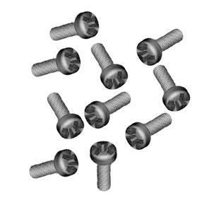 Serpent Part #SER1227 Screw RH PH M3X8 (10) D11