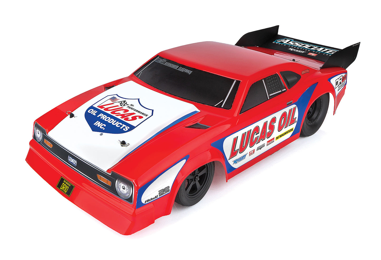 DR10 Reakt Pro Mod RTR, Lucas Oil 2S LiPo Combo