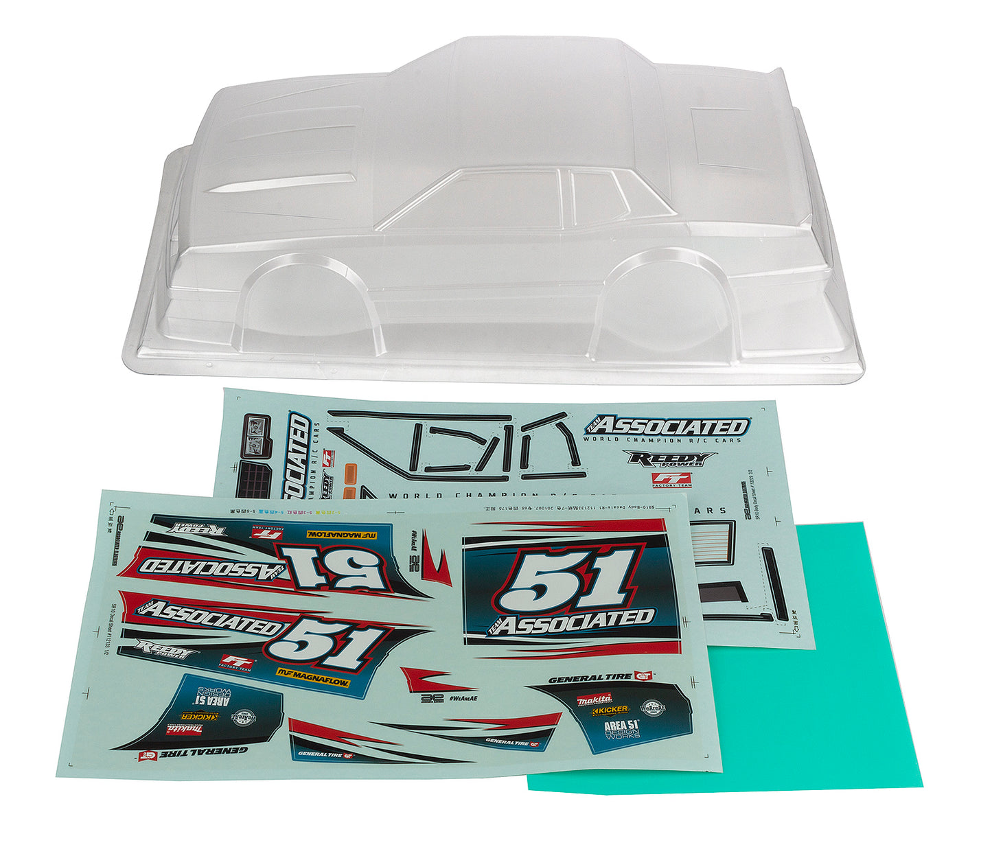SR10 Street Stock Body, clear