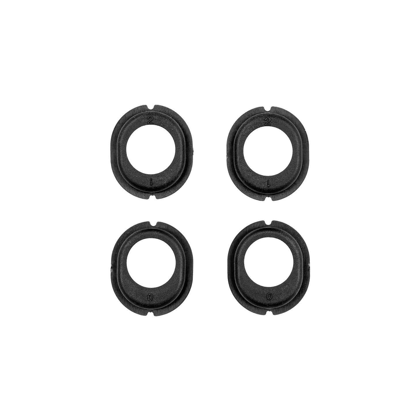 RC10B7 Differential Height Inserts, Notched