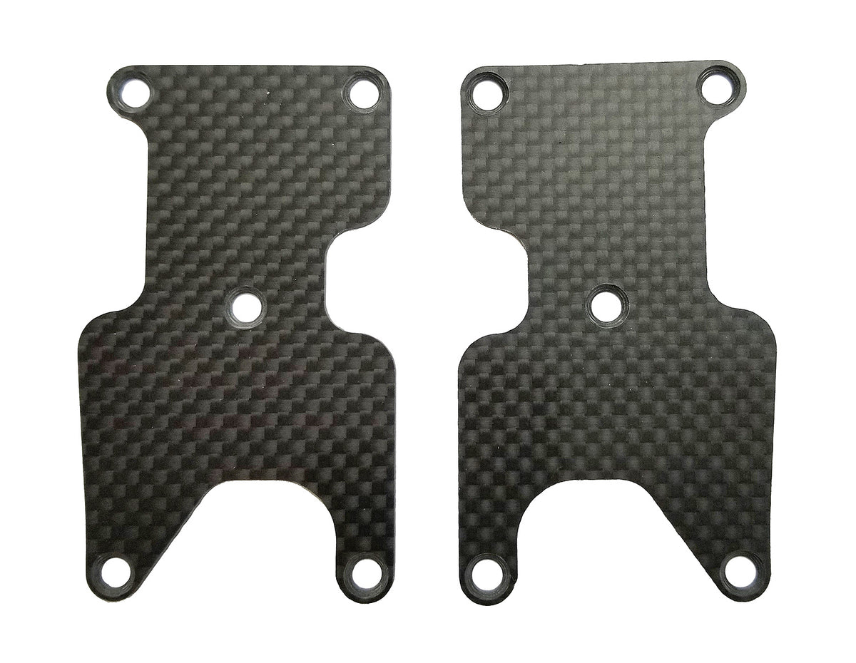 RC8B3.2 FT Rear Suspension Arm Inserts, carbon fiber 1.2mm