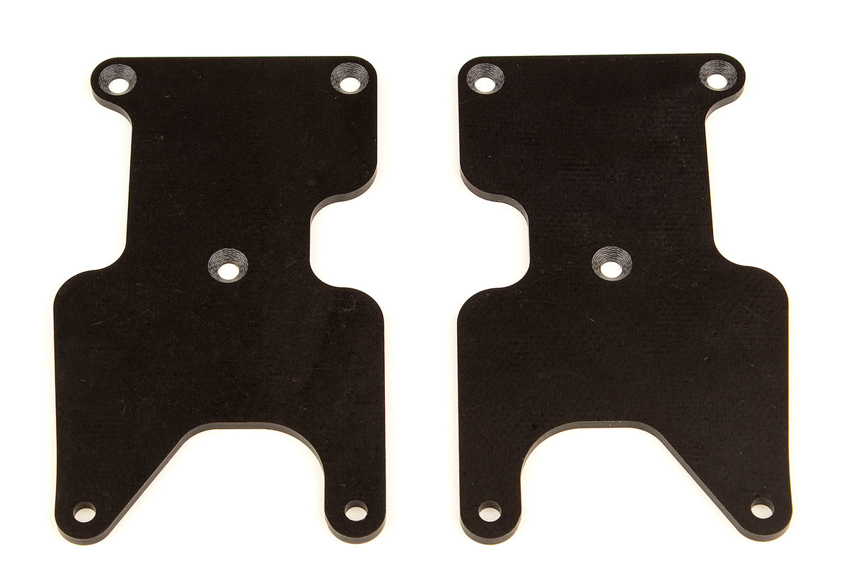 RC8B3.2 FT Rear Suspension Arm Inserts, G10, Rear, 2.0 mm