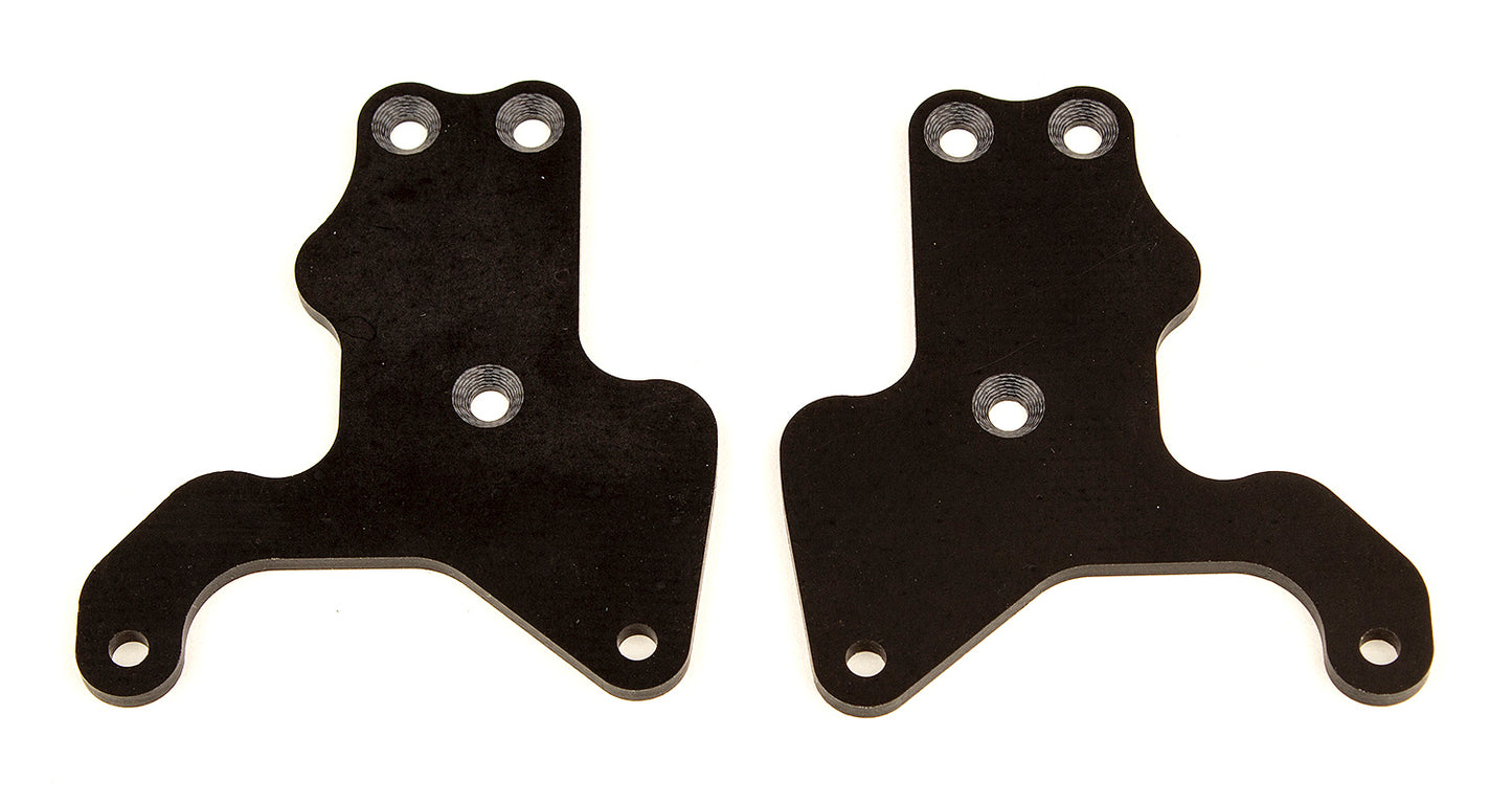 RC8B3.2 FT Lower Suspension Arm Inserts, G10, Front Lower, 2.0 mm