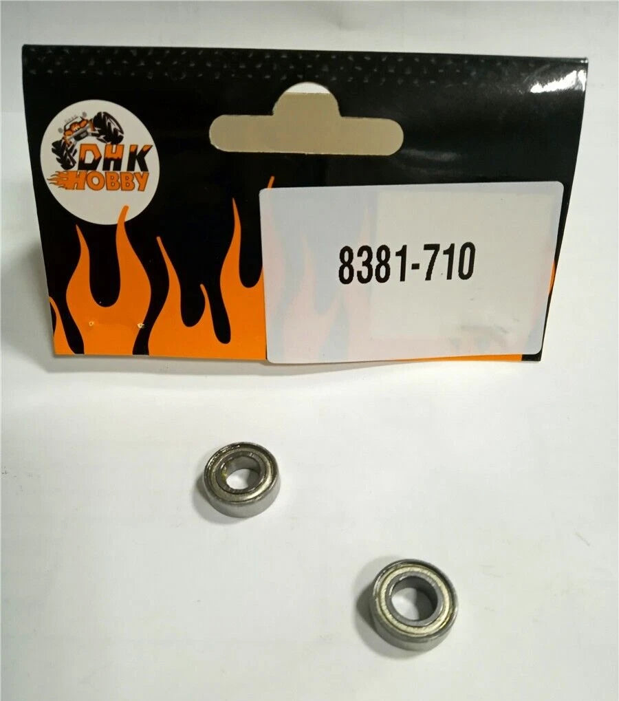 DHK Part #8381-710 Ball Bearing 6mm x 12 x 4mm (2pcs)