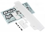 HPI Racing Part #85294 Spoiler for Baja 5T-1 Truck Body WHITE