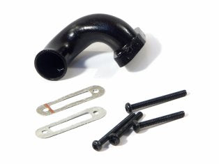 HPI Racing Part #86037 Aluminum Exhaust Header BLACK