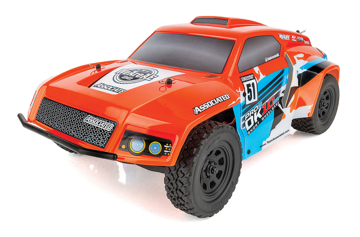 Pro2 DK10SW RTR, orange/blue