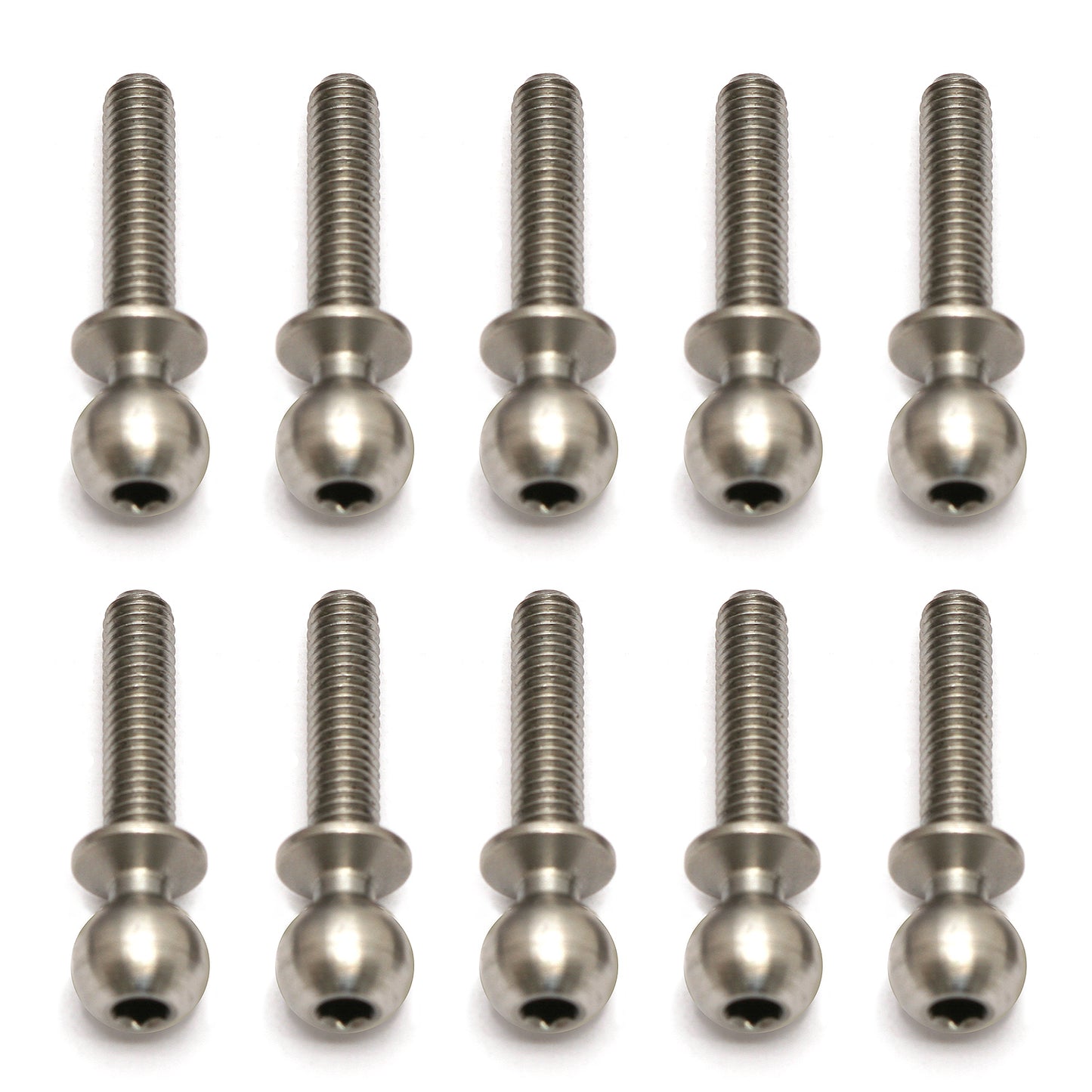 Heavy-duty Ballstuds, 12 mm, long neck