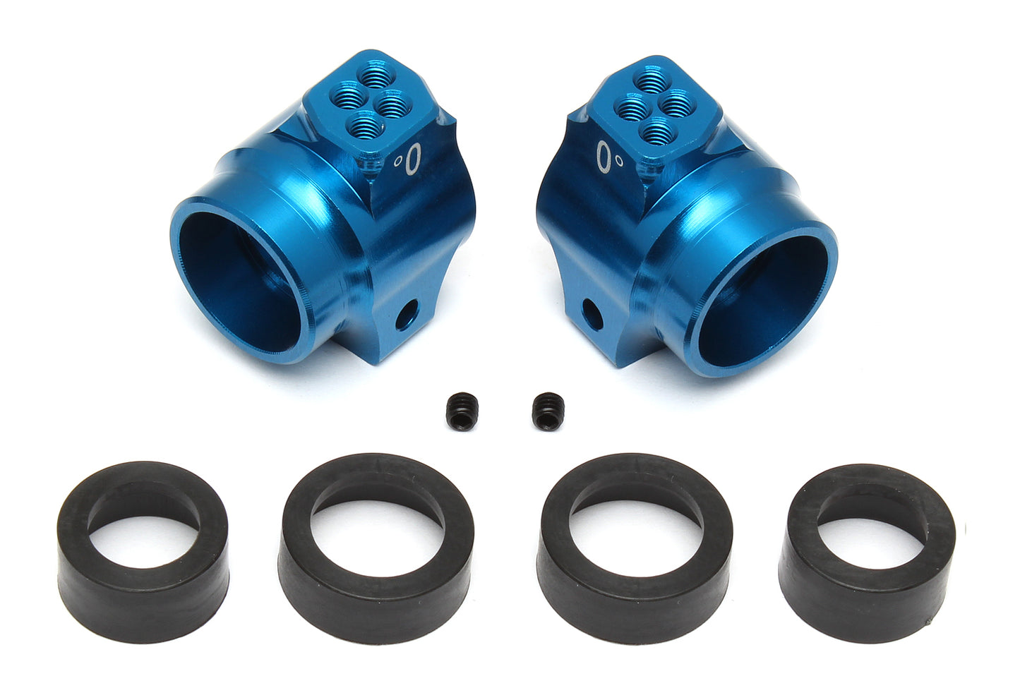 FT Aluminum Rear Hubs, blue