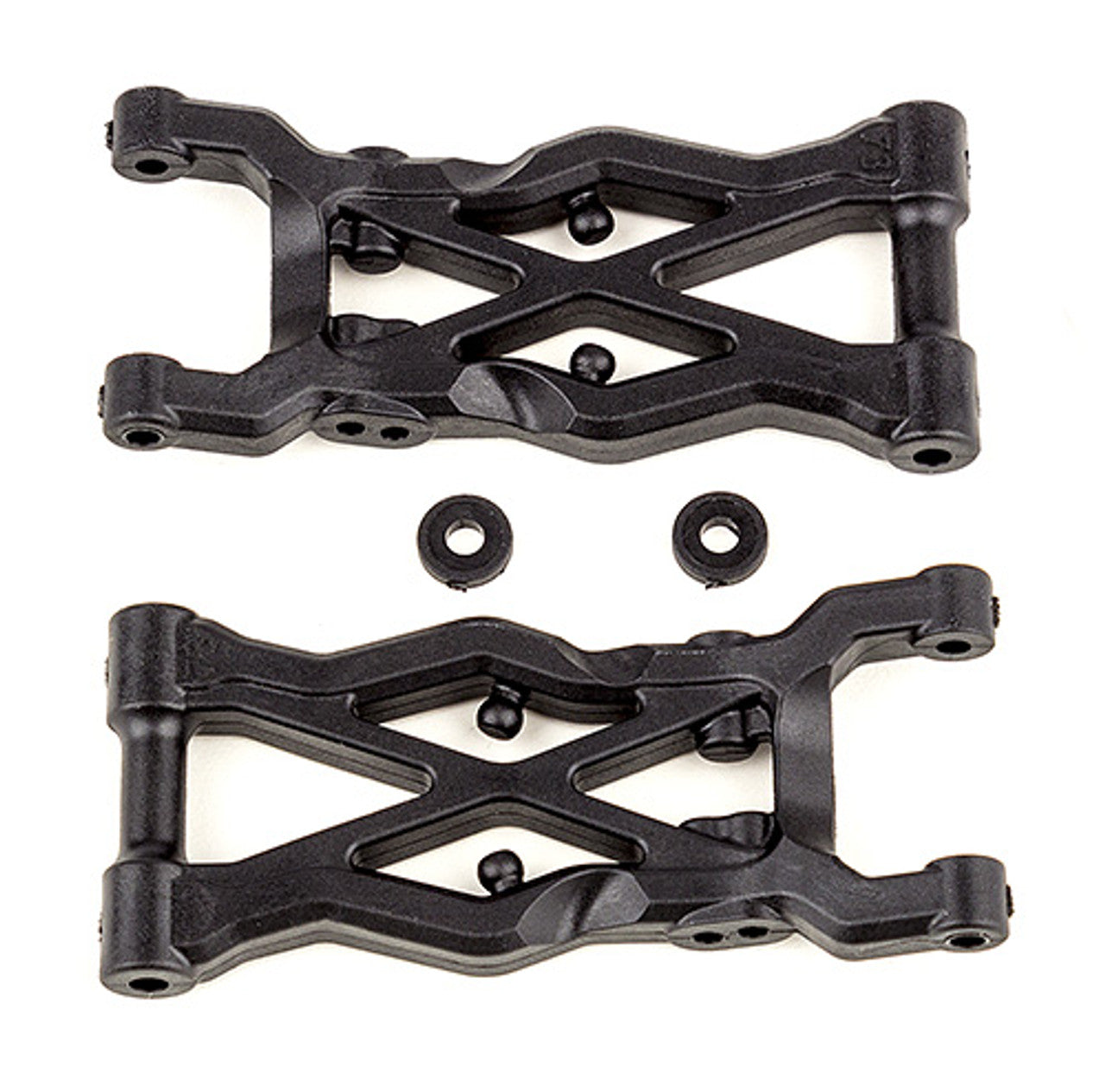 Team Associated RC10B6.2 Rear Suspension Arms, 73mm