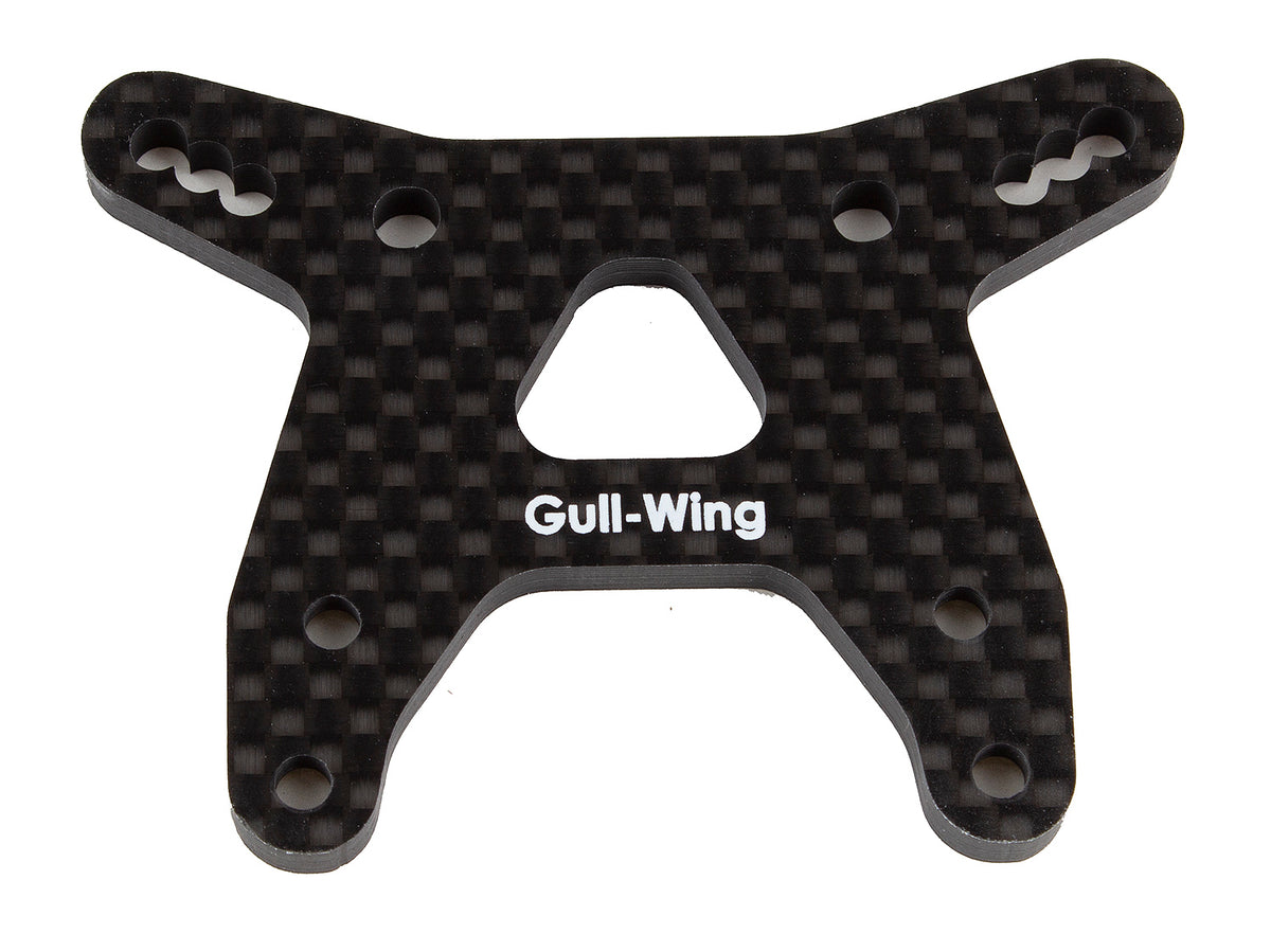 RC10B6.3 Front Shock Tower, carbon fiber