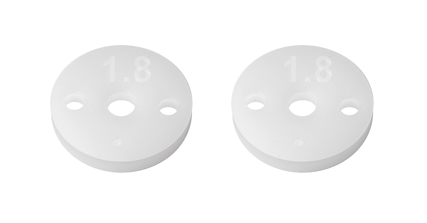 FT 13mm Shock Pistons, 2.5mm, 2x1.8