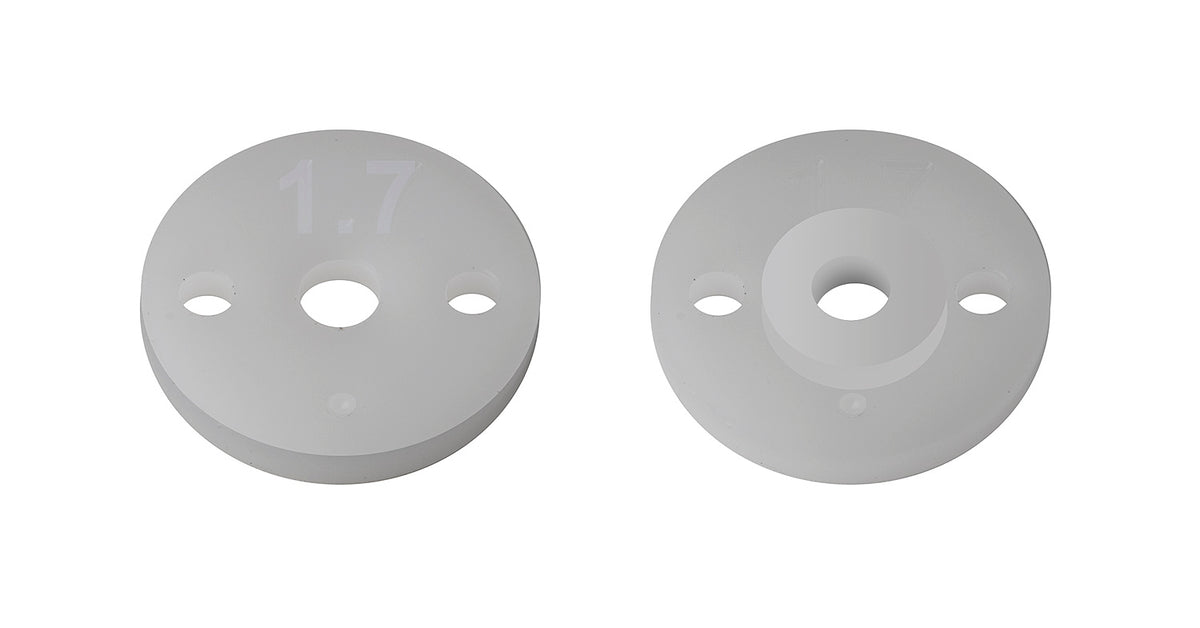 FT 13mm Shock Pistons, 2.0mm, 2x1.7