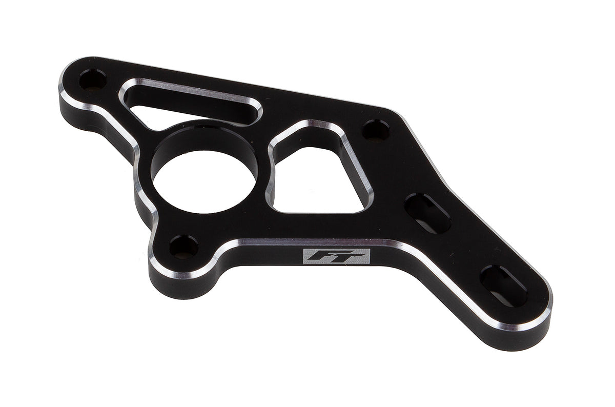 Team Associated RC10B7 FT Motor Mount, black aluminum