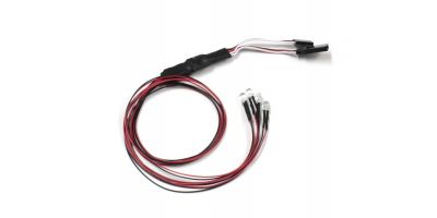 Kyosho Part #97054-4B LED Light Unit (Φ5/4 Bulbs/L=400/Clear)