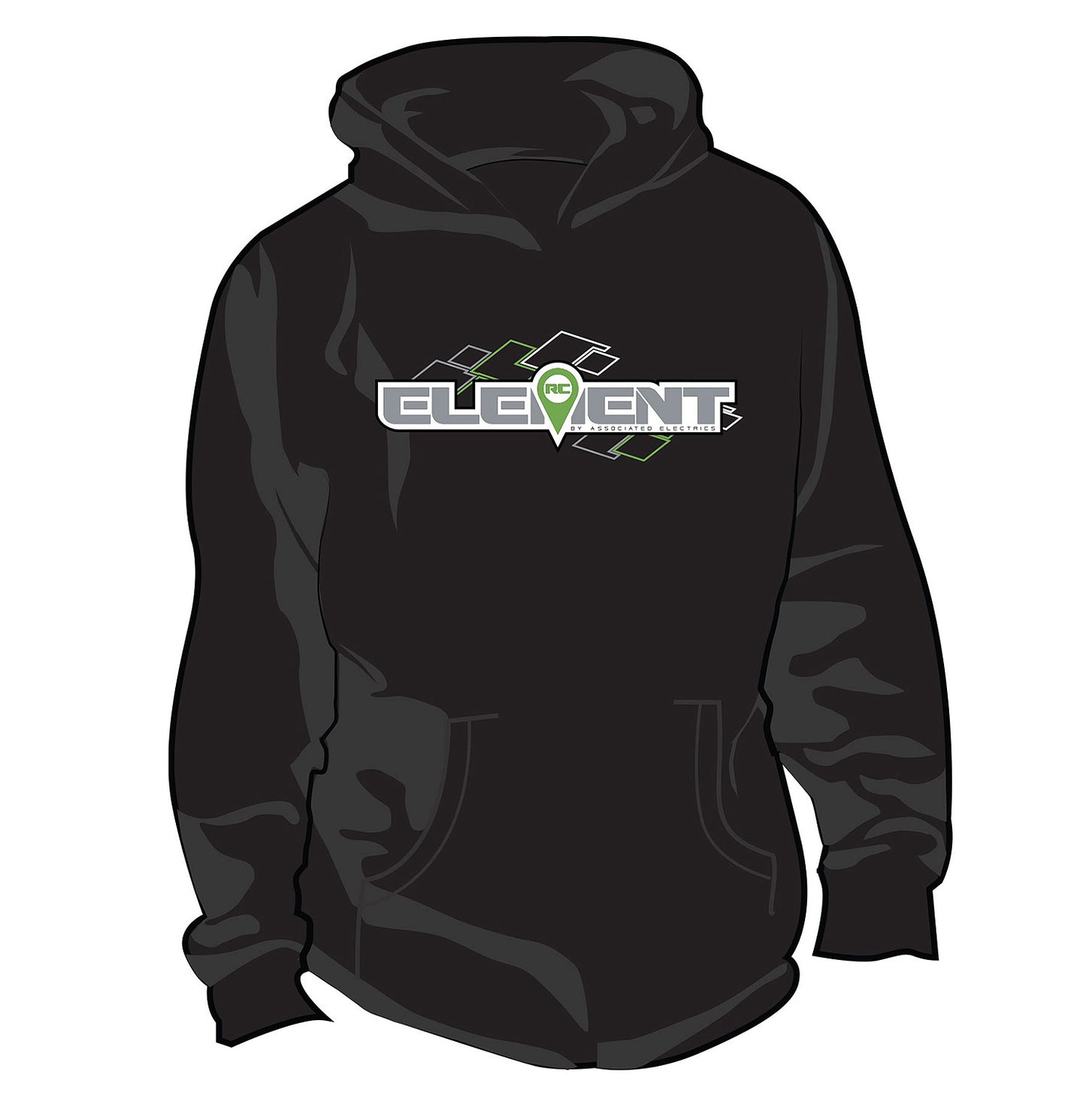 Element RC Open Diamonds Pullover, black, 2XL