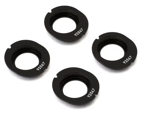 Team Associated Part #ASC92567 RC10B7/T7/SC7 Factory Team Aluminum "Notched" Differential Height Inserts Set