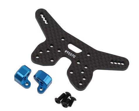 Team Associated Part #ASC92571 RC10B84 Factory Team Vertical Rear Ballstud Mount Shock Tower Kit