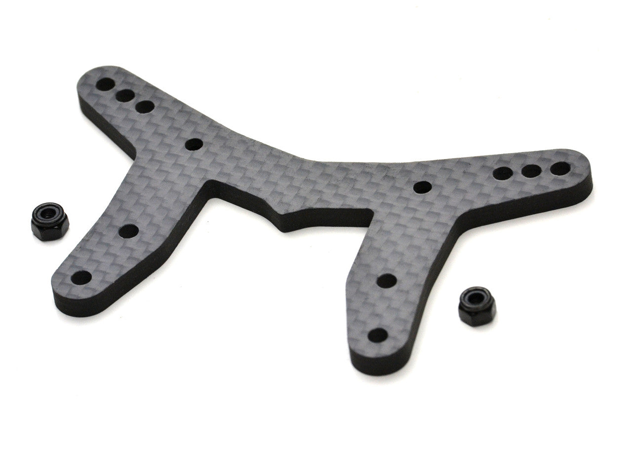 Exotek Part #EXO2057 TLR 22S Drag 4mm Carbon Front Tower