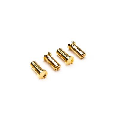 Dynamite Part #DYNC0176 Low Profile Connectors: Bullet, 5mm (4)