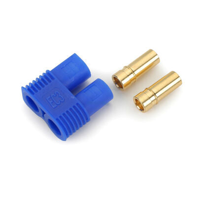 E-Flite Part #EFLAEC302 Connector: EC3 Battery (2) - Female