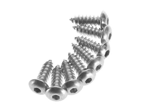 Great Planes Part #GPMQ3136 Button Head Sheet Metal Screws 8x1/2 (8)