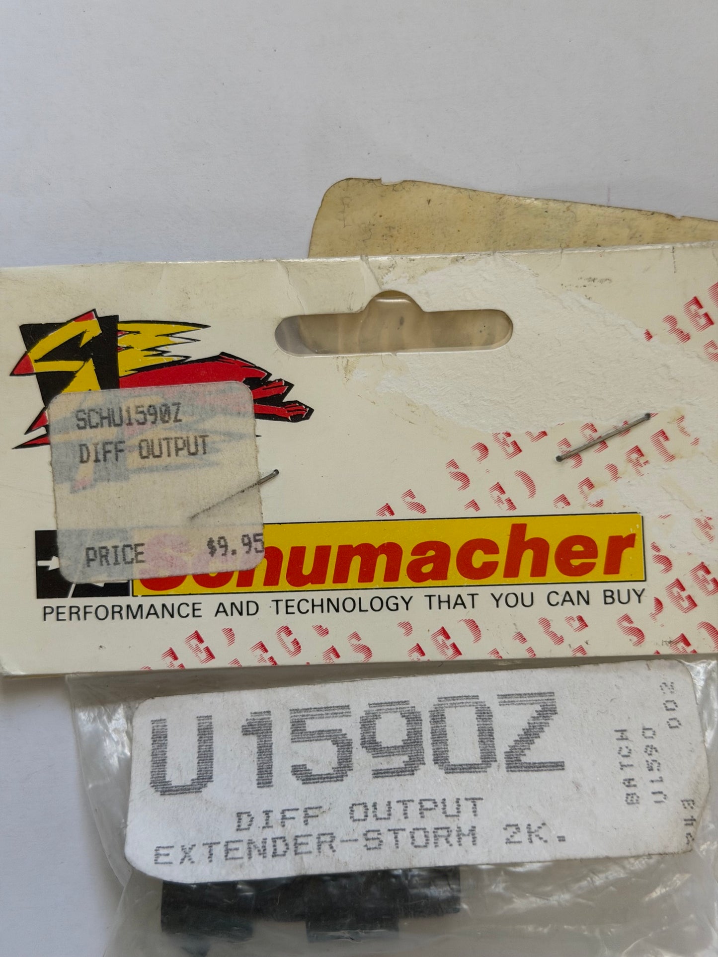 Schumacher Part #U1590Z Diff Output Extender - Storm 2K.