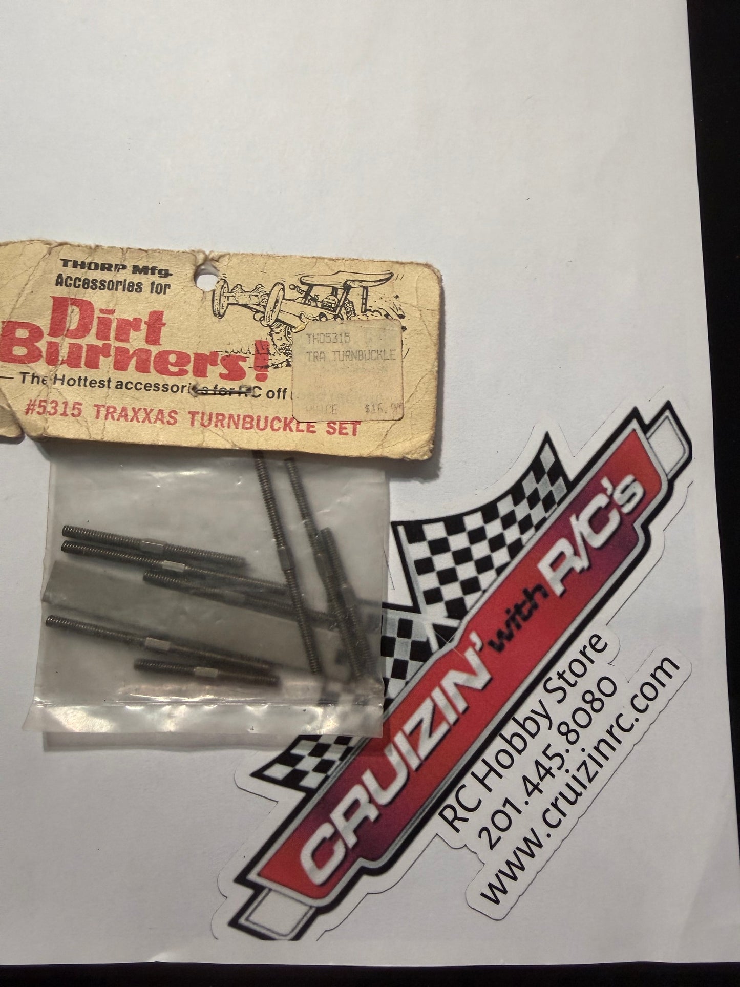 Thorp Dirt Burners Part #THO5315 Traxxas Turnbuckle Set