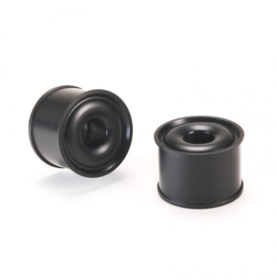 PN Racing Mini-Z 2WD Machine Delrin Cut Formula 14x20mm Flanged Rim R14 2 pcs Black Part #MR2088R14