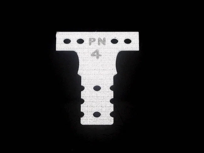PN Rac1ng Mini-Z MR03 MM G10 Fiber Glass T-Plate #4 Part #MR3044