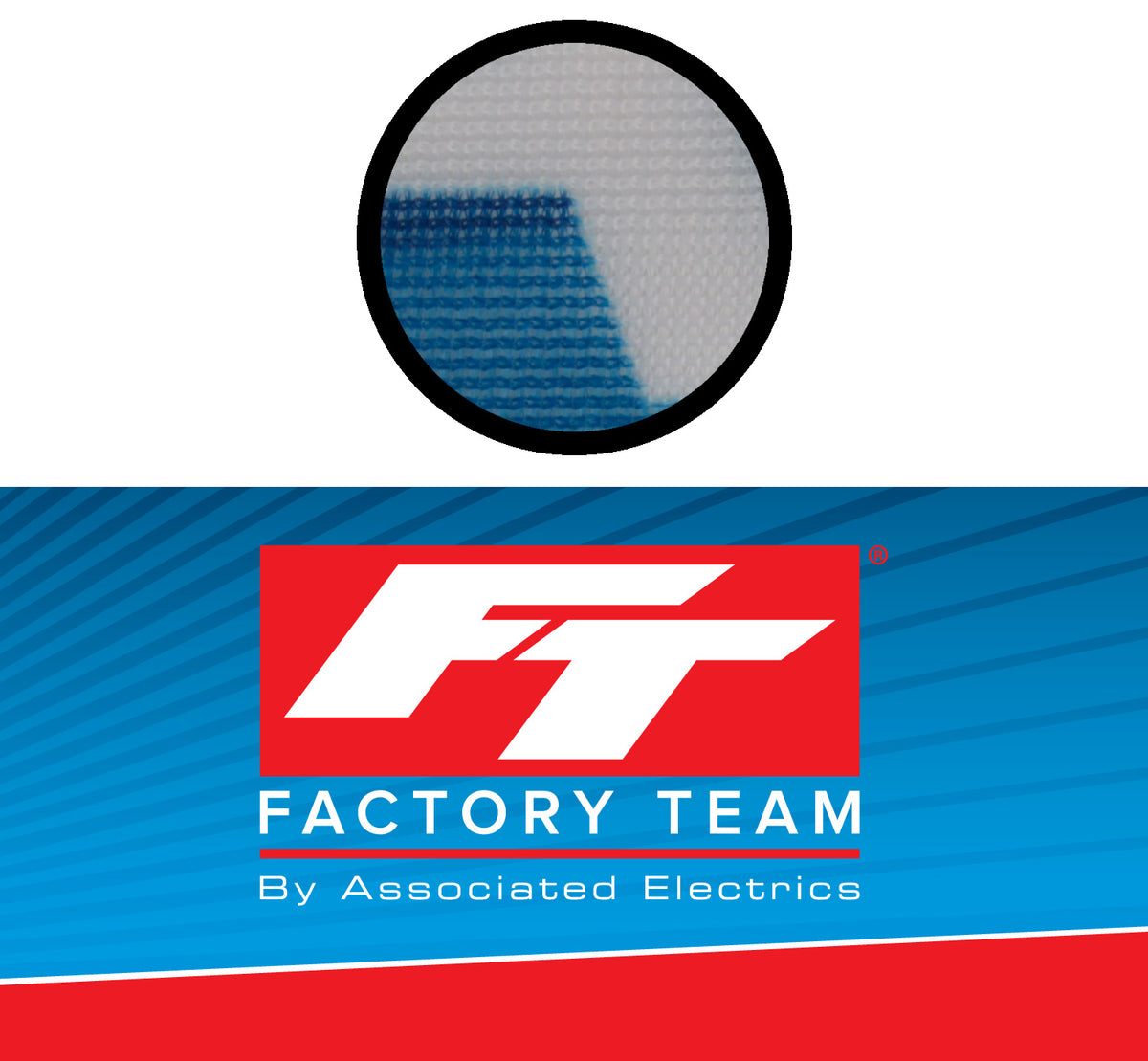 Factory Team Cloth Banner, 48in x 24in