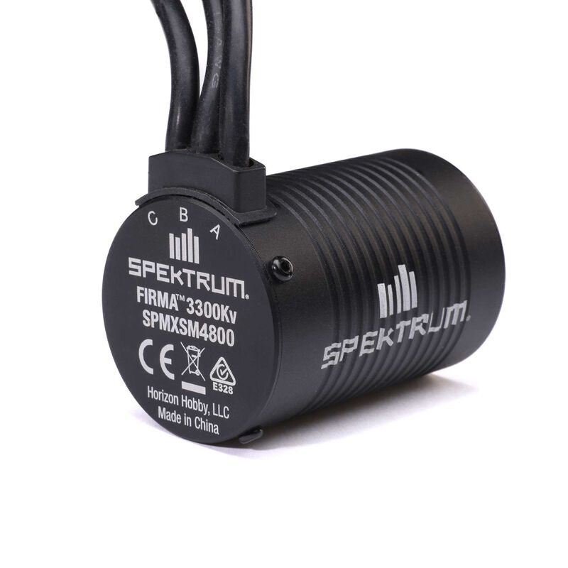 Spektrum SPMXSM4800 Firma 3650 3300Kv Brushless Motor: 22S