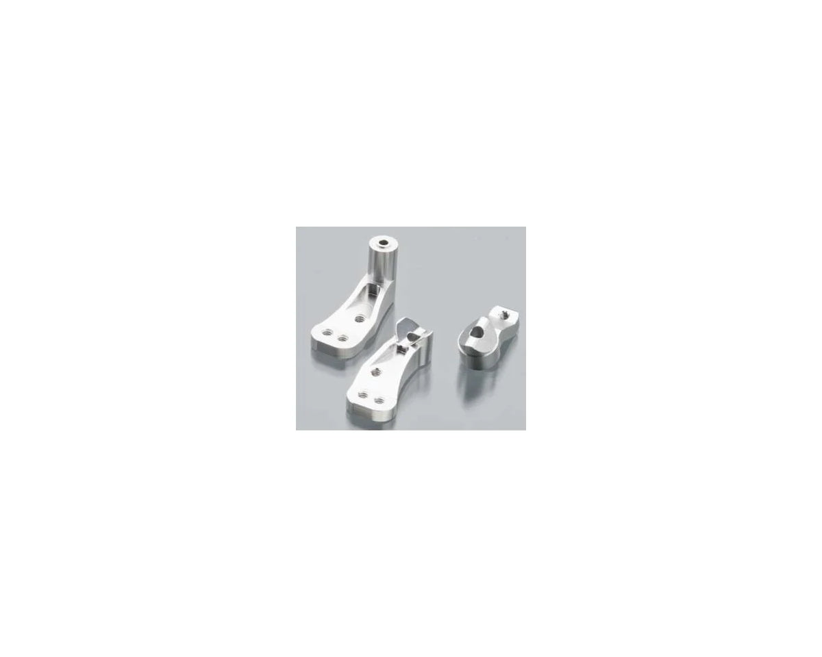 STRC Part #STLB1620S CNC Machined Precision Aluminum Steering Bellcrank Set for XX-SCT SILVER
