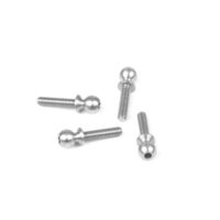 Tekno Part #TKR6212 Ball Stud (5.5mm, short neck, 12mm thread, 4pcs)