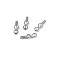Tekno Part #TKR6218 Ball Stud (5.5mm, long neck, 8mm thread, 4pcs)