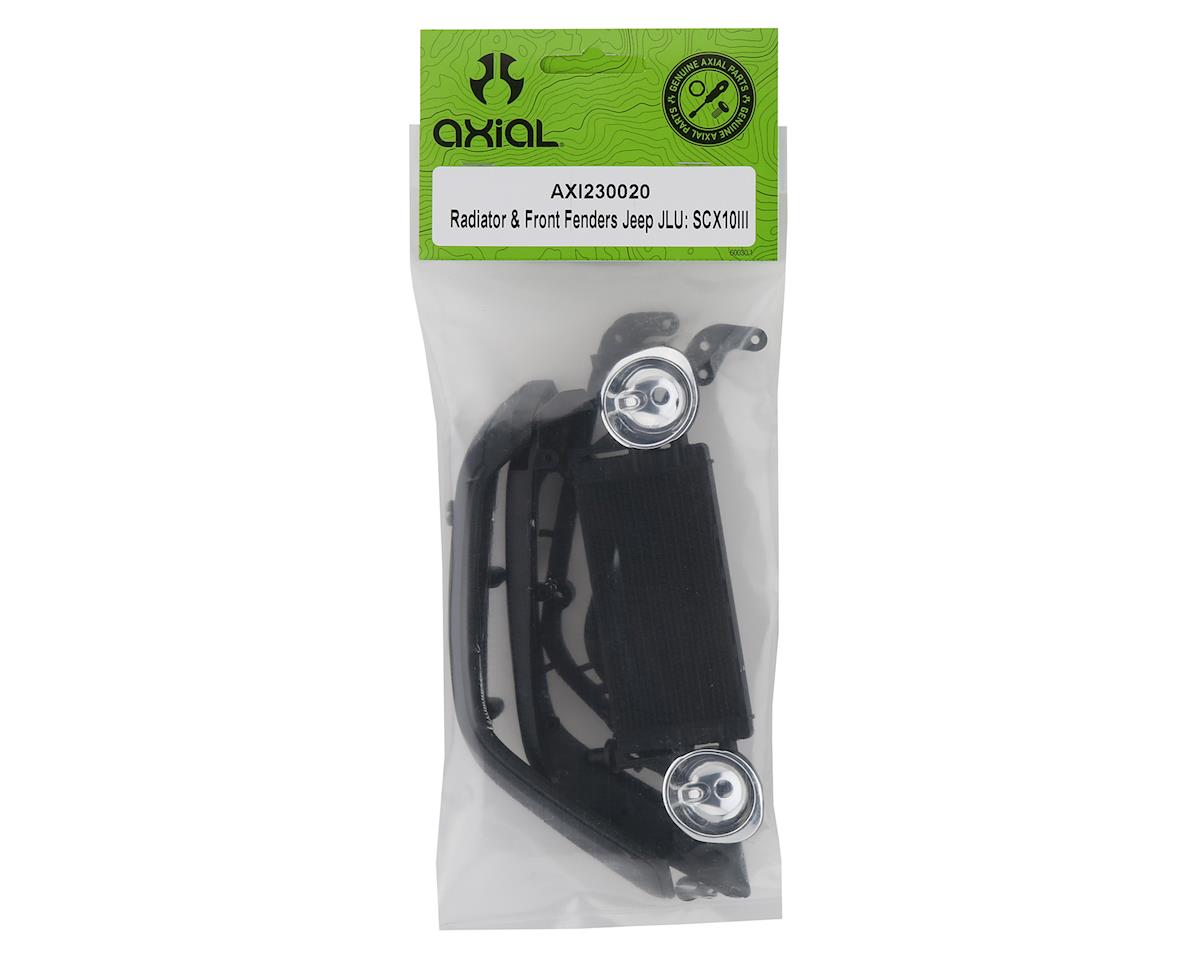 Axial Part #AXI230020 SCX10 III Jeep JLU Radiator & Front Fender Set