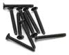 Axial Part #AXA470 3x25mm Self Tapping Flat Head Screw (Black) (10pcs)