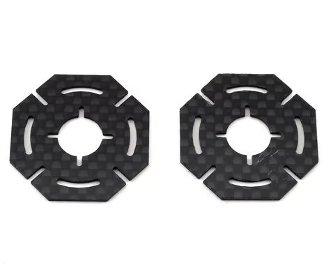 Team Brood Part #BRO-TBR-CFSPAEB6 Carbon Fiber Slipper Pads AE B6