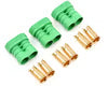 Castle Creations Part #CSE011-0069-00 6.5mm Polarized Bullet Connector (3) (Female)