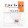PN Racing Part #MA0114R Mini-Z MA010 Crystal Lay Down Adapter Red