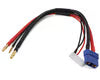 EcoPower Part #ECP-1639 2S Charge/Balance Charge Lead Adapter (4mm Male Bullets to Female XT90) (12AWG) (9-Pin XH Balance Plug)