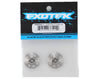 Exotek Part #EXO1665GUN 22mm 1/8 XL Aluminum Wing Buttons (2) (Gun Metal)