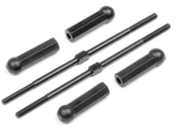 HPI Racing 115300 Steering Turnbuckle Set (2Pieces) Jumpshot MT - PowerHobby