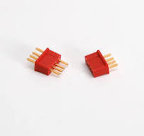 Deans Part #WSD1200 Power Plug Male & Female Plugs w/Shrink Tubing