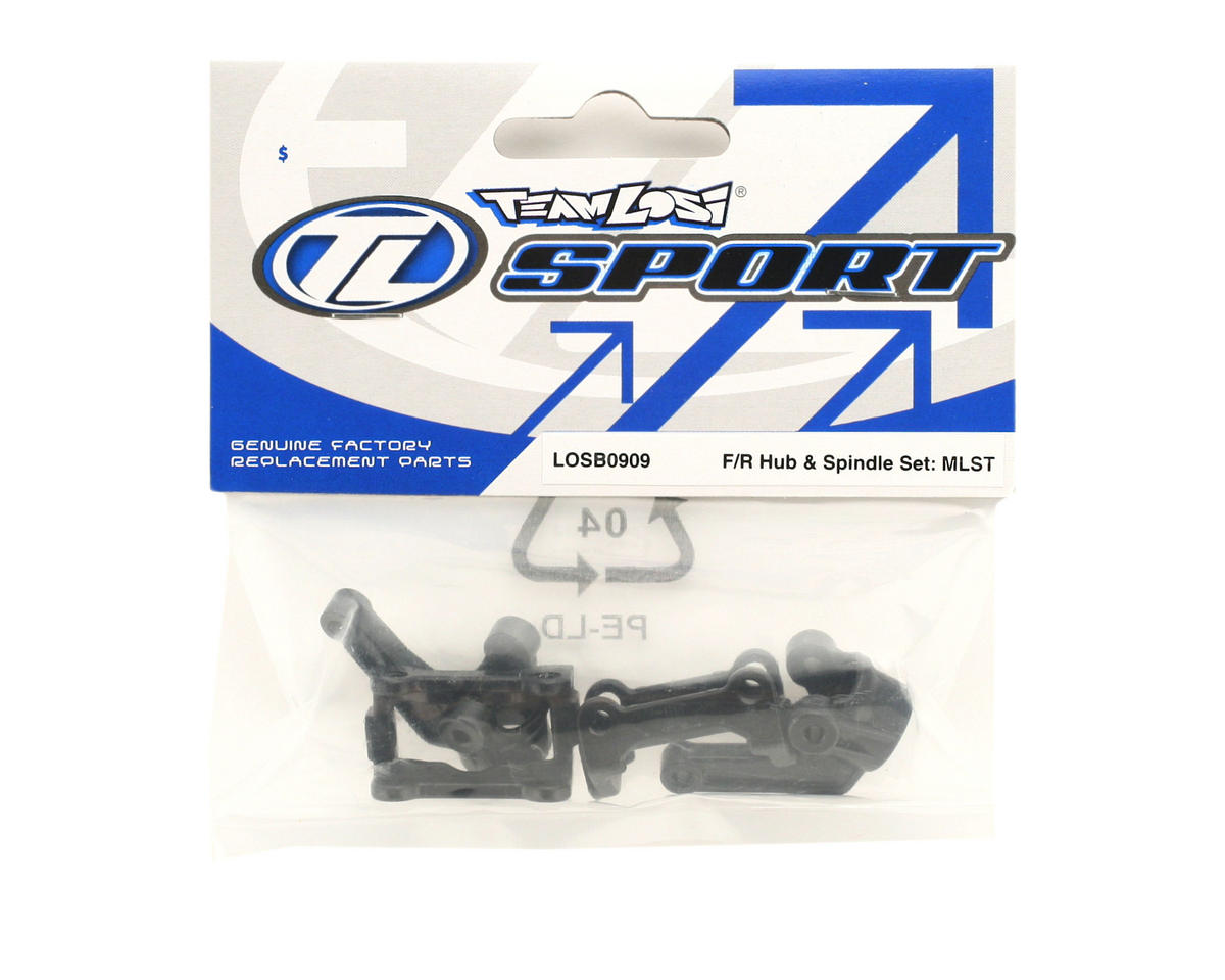 Team Losi Part #LOSB0909 Front/Rear Hub & Spindle Set (MLST)