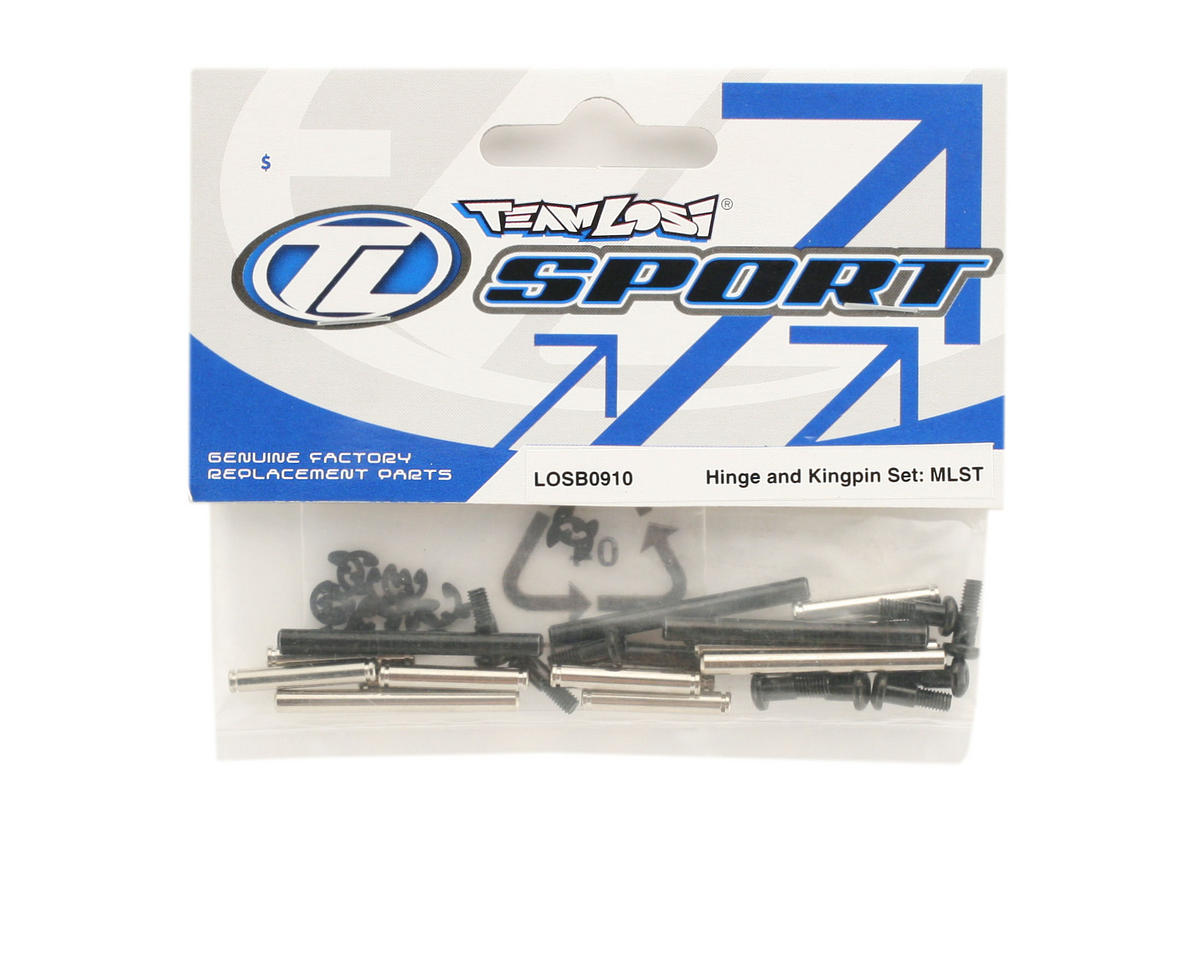 Team Losi Part #LOSB0910 Hinge & King Pin Set (MLST/2)