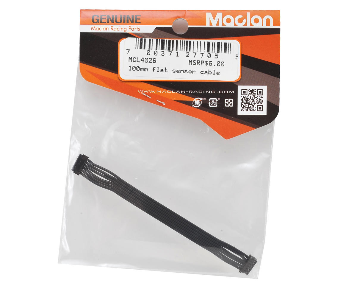 Maclan Part #Mcl4026 Flat Series Sensor Cable (100mm)