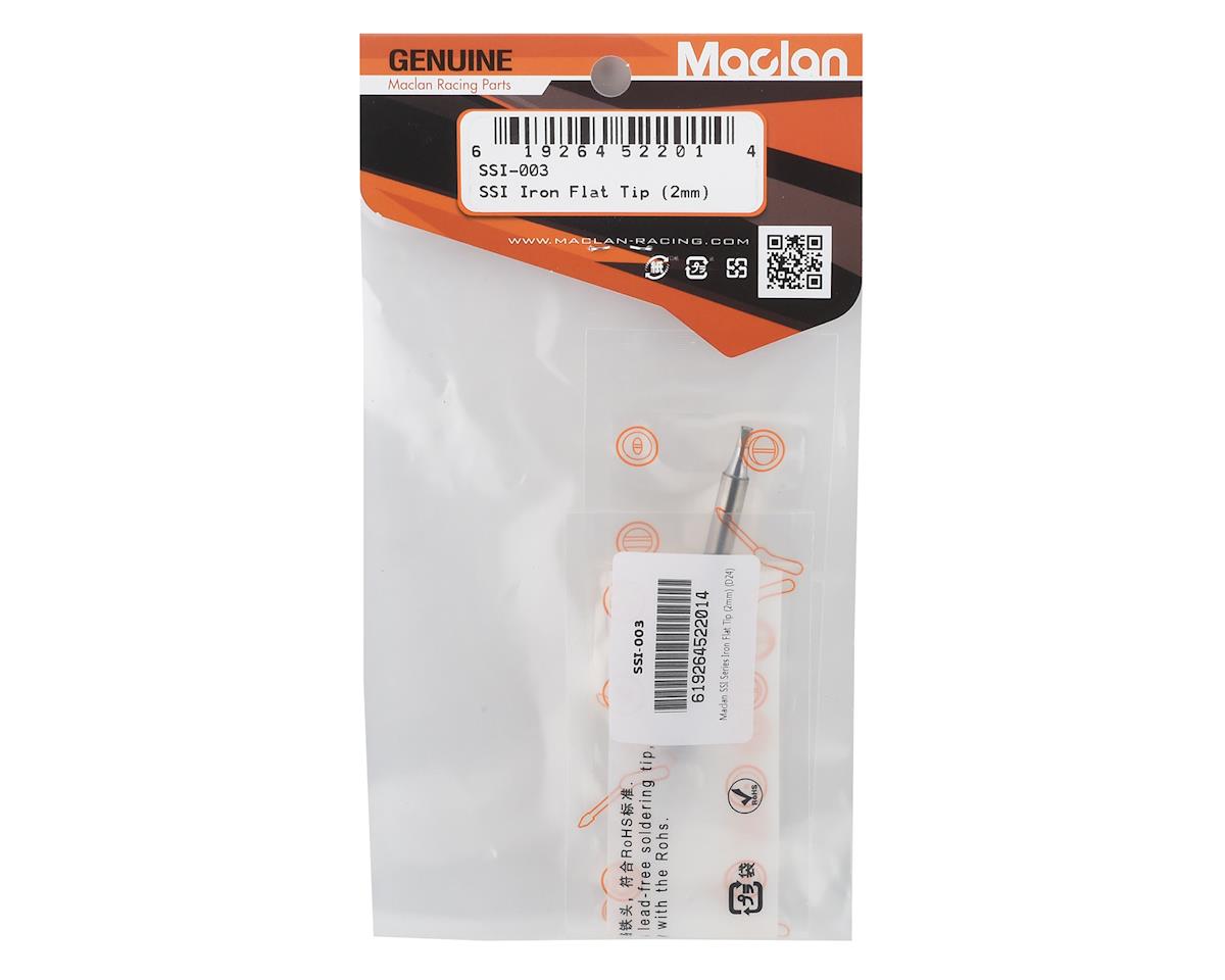 Maclan Part #SSI-003 "D24" 2mm Flat SSI Soldering Iron Tip